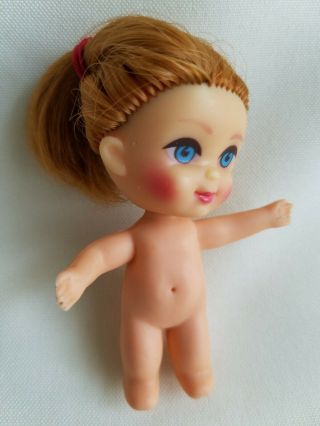 Vintage 1966 Mattel Liddle Kiddles Florence Nurse Niddle Nightingale 3 " Doll