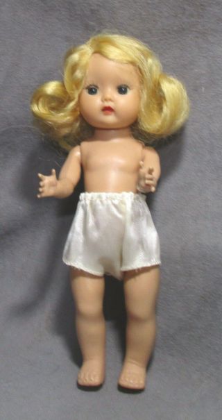 Vintage Nancy Ann Muffie Doll - Blonde Walker