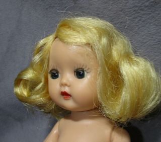 Vintage Nancy Ann Muffie Doll - Blonde Walker 4