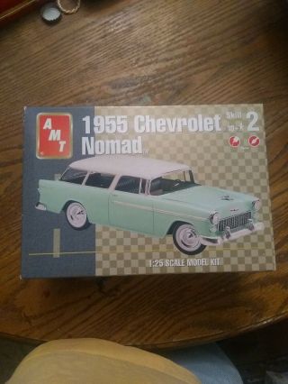 1955 Chevrolet Nomad Amt Ertl 1:25 Model Kit 8320