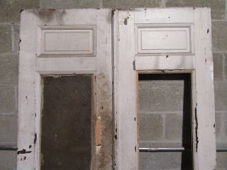 ANTIQUE DOUBLE ENTRANCE FRENCH DOORS 48 x 83 ARCHITECTURAL SALVAGE 4