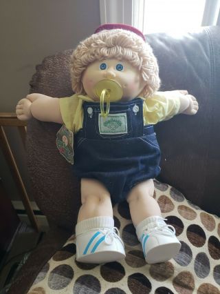 Cabbage Patch 1983 Boy With Pacifier The Legend Xavier Roberts Ut2