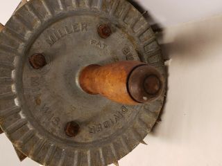 Antique Miller Bun Divider Dough Cutter – 1907 Milwaukee Wi. 3