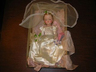 Vintage Madam Alexander Bride Doll Wendy