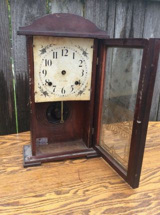 Antique Seth Thomas City Series Parlor Clock,  Parts / Restoration 2
