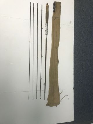 Unknown Maker Bamboo Fly Rod 8 