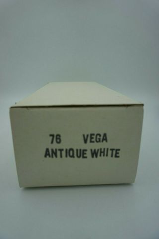 Vintage Rare 1976 Chevy Vega Dealership Promo Car Antique White w/ Box 2