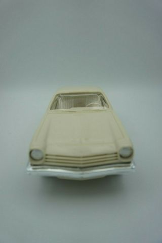 Vintage Rare 1976 Chevy Vega Dealership Promo Car Antique White w/ Box 3