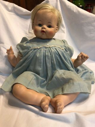 Vintage Tagged 18 " Madame Alexander Momma Kitten Doll And Dress 1961