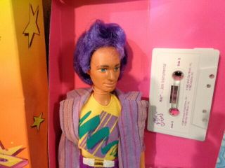 ORIG.  HASBRO JEM & HOLOGRAMS TRULY OUTRAGEOUS RIO DOLL W/TAPE 3
