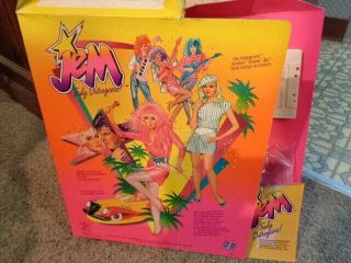 ORIG.  HASBRO JEM & HOLOGRAMS TRULY OUTRAGEOUS RIO DOLL W/TAPE 4