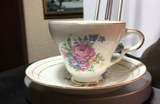 Vintage Tea Cup & Saucer Clare Bone China No.  407 & 408