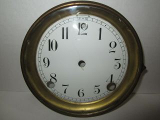 Antique Sessions Porcelain Mantel Clock Dial