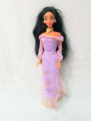 Vtg Disney Aladdin Princess Jasmine Barbie Doll