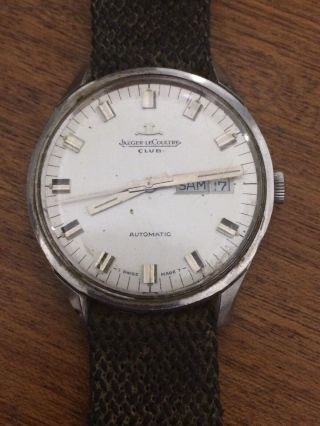 Jaeger Lecoultre Club Vintage Men’s Wristwatch Automatic Swiss Made