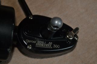 Vintage Garcia Mitchell 300 Spinning Fishing Reel Made In France 2
