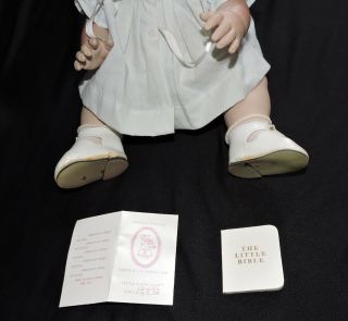 VINTAGE COLLECTOR DOLL with TAGS BOOKLET LITTLE ANGEL FACE LLOYD LEE MIDDLETON 3