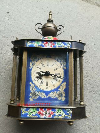Exquisite Antique Classical Cloisonne Cloisonne Clocks And Watches