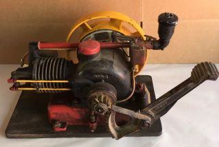 Nelson Brothers 1 Hp Engine Antique Air Cooled Gas Motor Hit And Miss