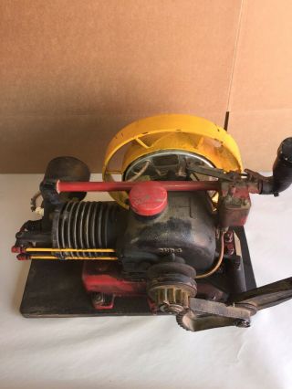 Nelson Brothers 1 Hp Engine Antique Air Cooled Gas Motor Hit And Miss 3
