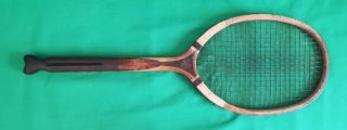 Antique Very Rare Imp Tennis Racket Pictured In Jeanne Cherry 