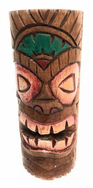 Fertility Tiki Totem 6 " - Hand Carved | Dpt5330h