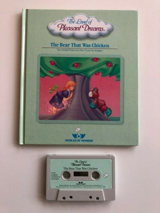 Vintage Land Of Pleasant Dreams Book & Cassette By World Of Wonder