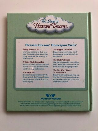Vintage Land of Pleasant Dreams Book & Cassette by World of Wonder 3