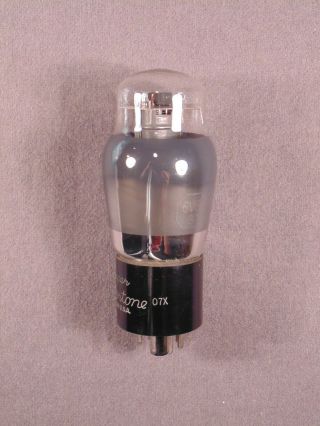 1 6V6G SILVERTONE Gray Glass HiFi Antique Radio Vacuum Tube Code 07X 2