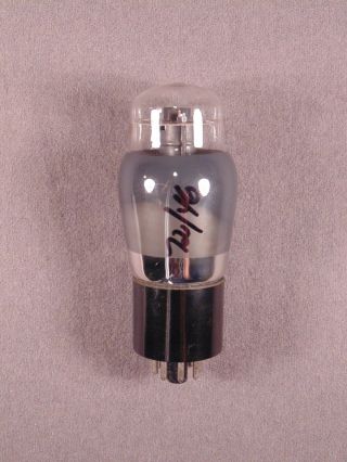 1 6V6G SILVERTONE Gray Glass HiFi Antique Radio Vacuum Tube Code 07X 3