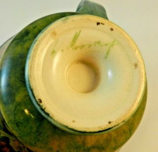 Rare Antique Macintyre Moorcroft Bowl Revived Cornflower Design Double - Handled 6
