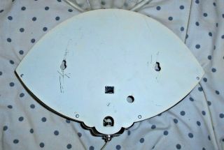 VINTAGE ART DECO ODEON CLAM SHELL WALL LIGHT PULL LIGHT SWITCH 4