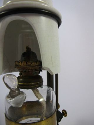 Cased Antique Microscope Oil Lamp by J.  Swift & Son.  London. 5