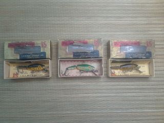 Vintage Fishing Lures L & S Bait Company Panfish Sinkers With Boxes