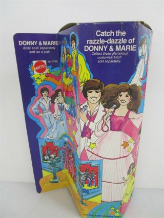 Vintage Mattel Donny and Marie Osmond Dolls in Boxes 9767/9768 4