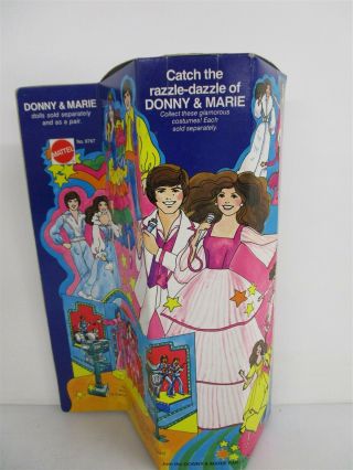 Vintage Mattel Donny and Marie Osmond Dolls in Boxes 9767/9768 7