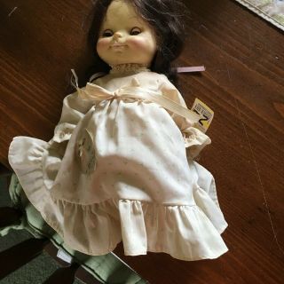 11 " Vintage Effanbee Half Pint Girl Doll