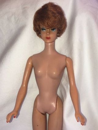 Vintage 1958 Mattel Inc Barbie Doll Red/Blonde Hair 6