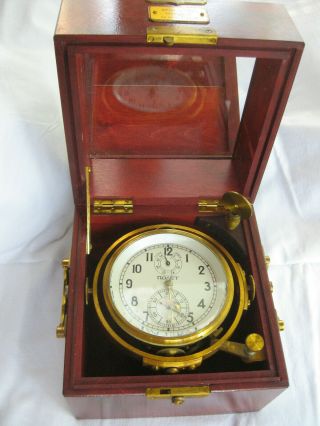 Russian marine chronometer POLET 21693. 2