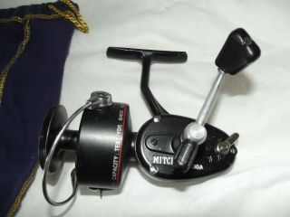 Mitchell 300A Vintage Spinning Fishing Reel Made in France w Extra Spool 2