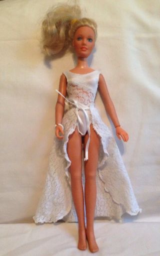 Vintage 1978 Darci Darcy Cover Girl Doll Kenner Blonde White Skirt/outfit 12 "