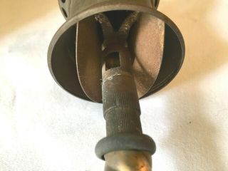 Antique Gas Ceiling Lamp Single Pendant For Parts/Repair/Restoration 4
