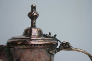 RARE very old NIZWA 23,  6 cm Antique Dallah islamic Coffee Pot Bedouin 18th 8