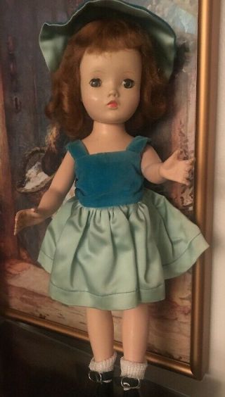 Vintage Binnie Walket Hard Plastic 15” Doll Madame Alexander