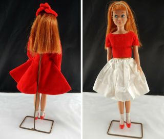 VINTAGE BARBIE 1964 TITIAN SKIPPER DOLL 0950 PARTY TIME GIFT SET OUTFIT 2
