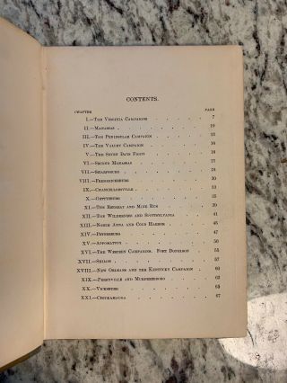 1901 Antique History Book 