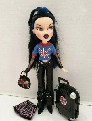 Jade Bratz Pretty N Punk World Destination London England Rolling Suitcase Skirt