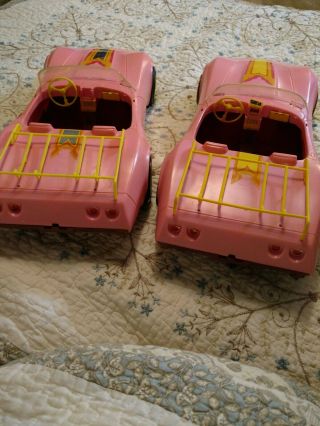 2 VTG 1979 Mattel Barbie Hot Pink Dream ' vette Corvette 3