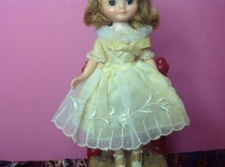Vintage Betsy Mccall 8 Inches Yellow Dress. 3