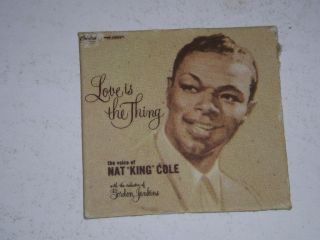 Barbie Dream House 1962,  100 Doll Furniture Lp Record - Nat King Cole